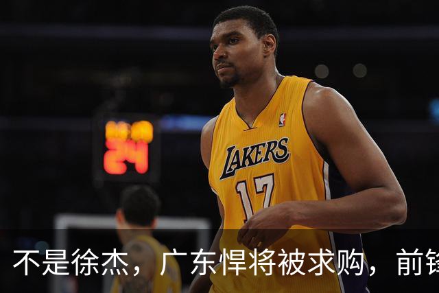 不是徐杰，广东悍将被求购，前锋，杜锋看重，转会费或8位数